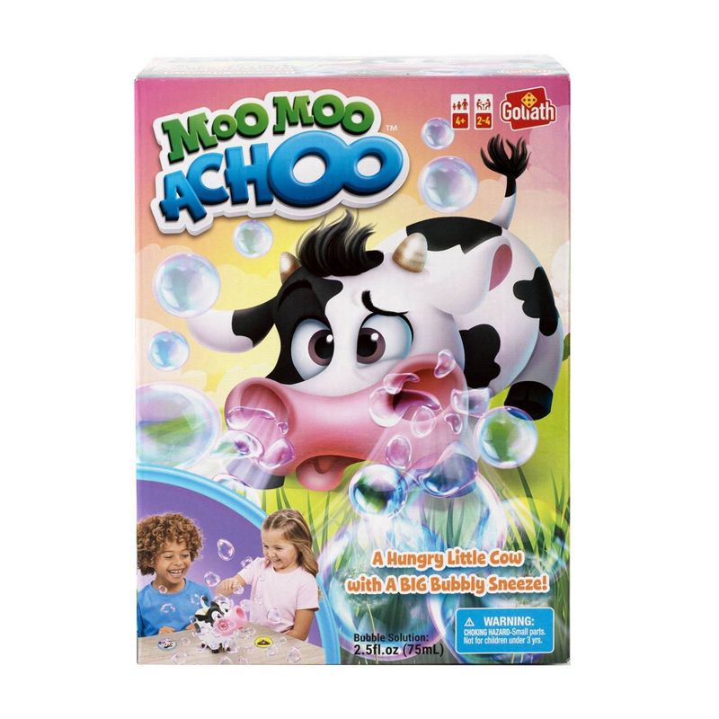 slide 9 of 9, Pressman Goliath Moo Moo Achoo! Game, 1 ct