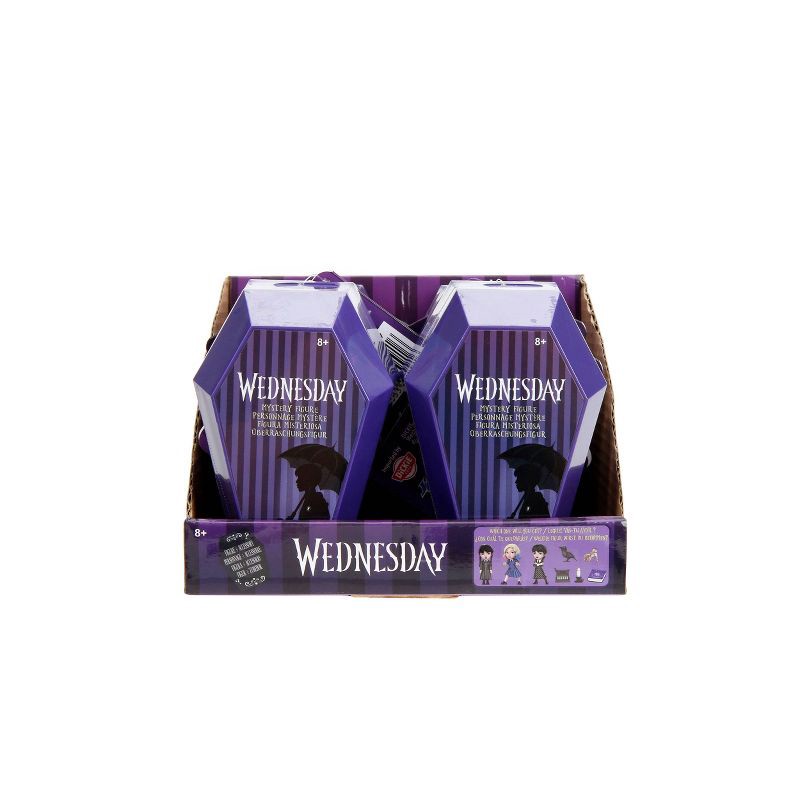 slide 2 of 11, Jada Wednesday Coffin Blind Bag Figure, 1 ct