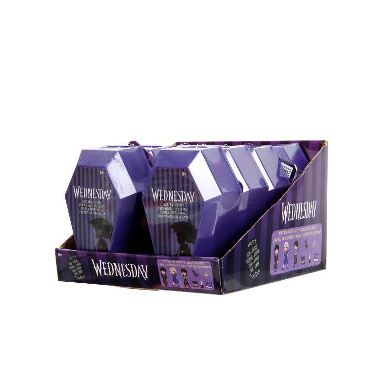 slide 10 of 11, Jada Wednesday Coffin Blind Bag Figure, 1 ct