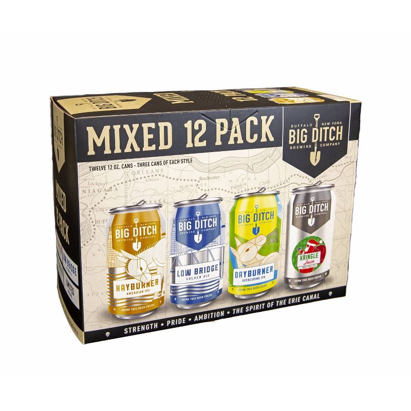 slide 1 of 1, Big Ditch Brewing Company Big Ditch Variety - 12pk/12 fl oz Cans, 12 ct; 12 fl oz