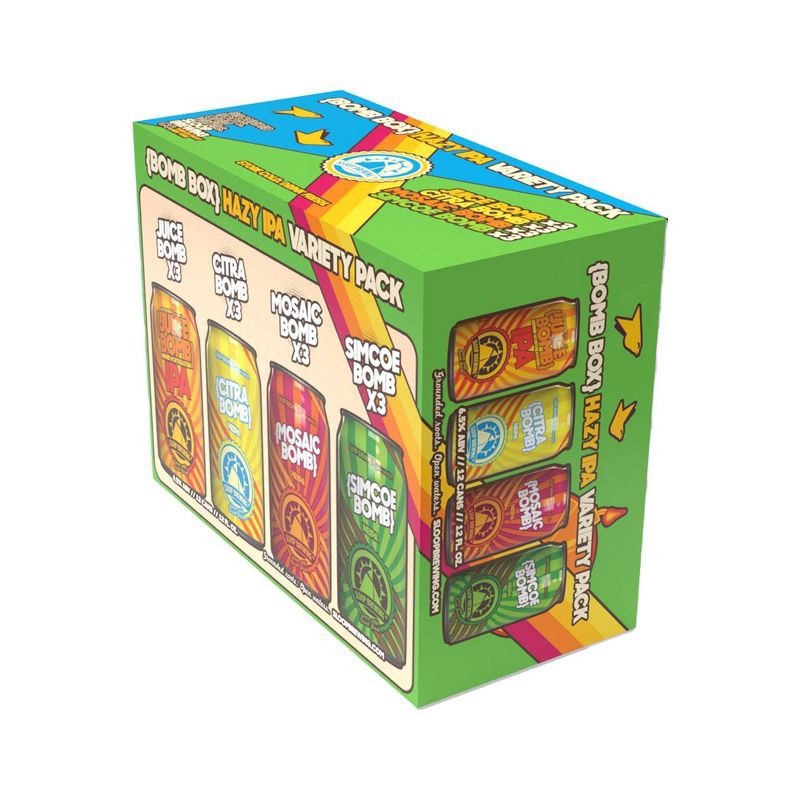 slide 3 of 5, Sloop Brewing Co. Sloop Bomb Box Variety - 12pk/12 fl oz Cans, 12 ct; 12 fl oz