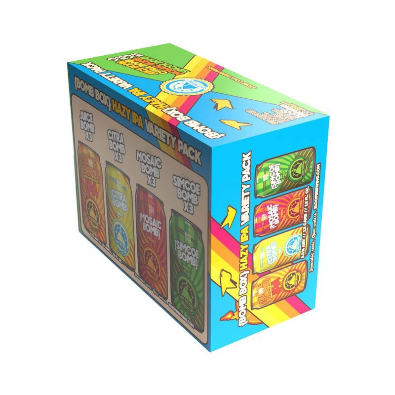 slide 4 of 5, Sloop Brewing Co. Sloop Bomb Box Variety - 12pk/12 fl oz Cans, 12 ct; 12 fl oz
