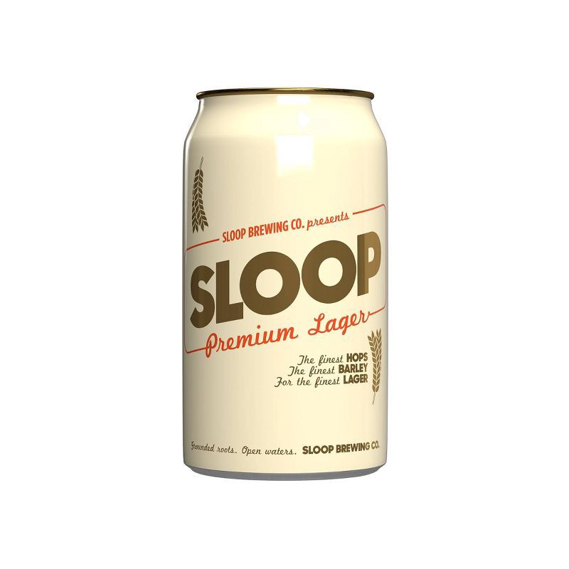 slide 2 of 3, Sloop Brewing Co. Sloop Premium Lager - 12pk/12 fl oz Cans, 12 ct; 12 fl oz