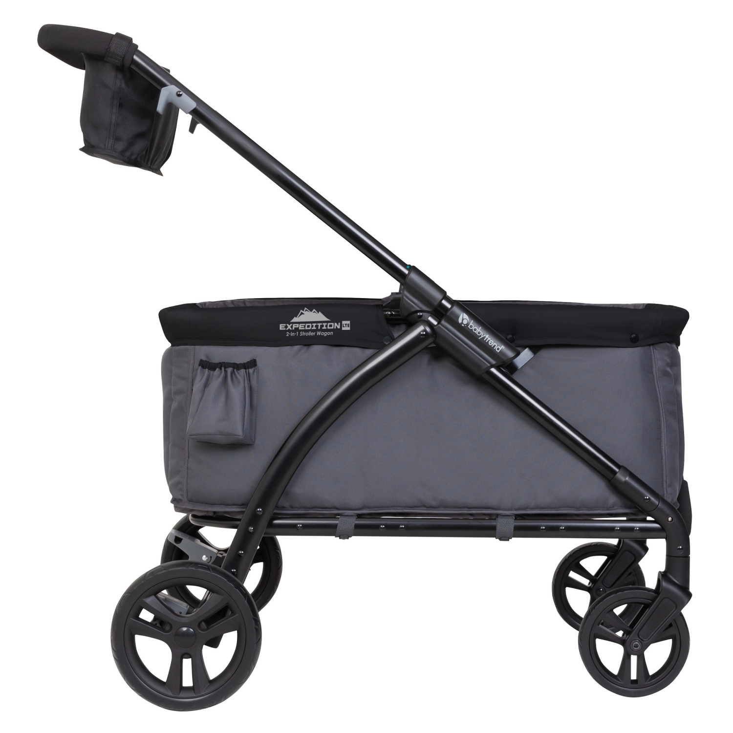slide 3 of 5, Baby Trend Expedition LTE 2-in-1 Stroller Wagon Gravity Black, 1 ct