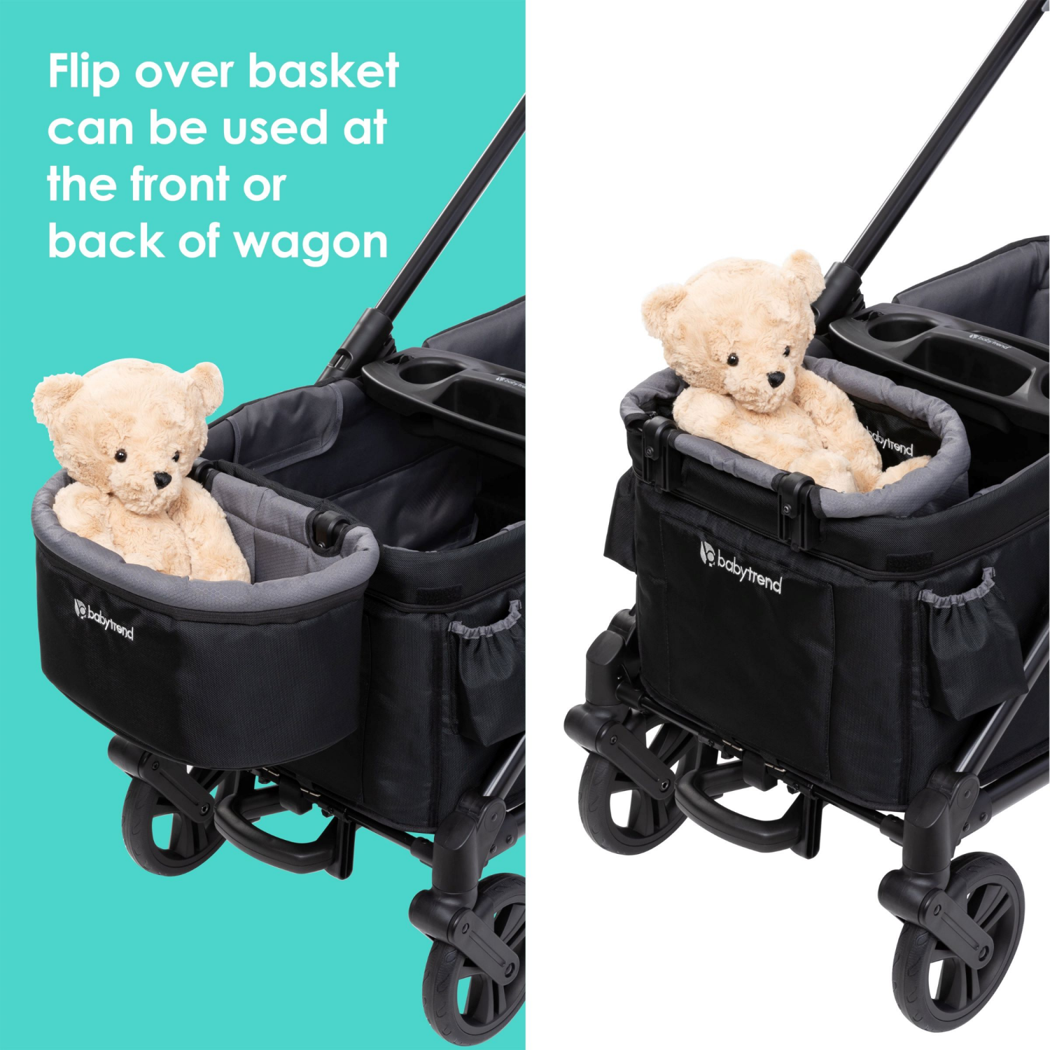 slide 4 of 8, BABYTREND Baby Trend Navigator® PRO 2-in-1 Stroller Wagon - Dash Black., 1 ct