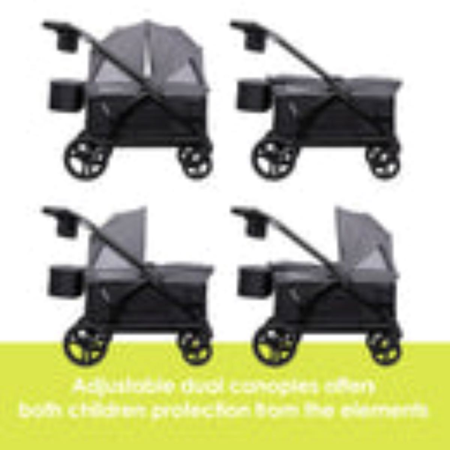 slide 7 of 8, BABYTREND Baby Trend Navigator® PRO 2-in-1 Stroller Wagon - Dash Black., 1 ct