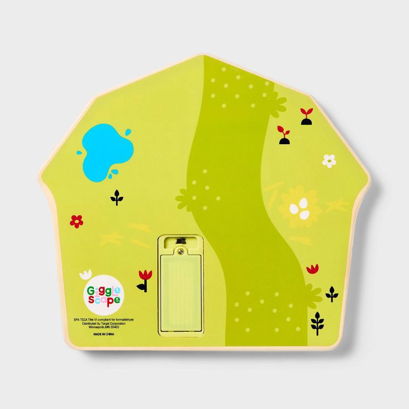 slide 3 of 5, Barnyard Sounds Chunky Puzzle Set - 9pc - Gigglescape™: Wooden Puzzles, Kids Educational, Animals Theme, 9 ct