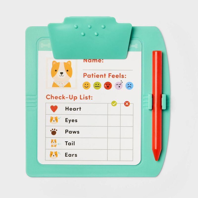 slide 3 of 6, Vet Play Set - 22pc - Gigglescape™: Pretend Medical Accessories, Educational Creativity, Problem Solving, Fine Motor Skills, 22 ct