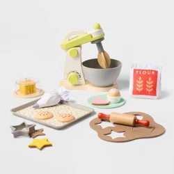Baking Play Set - Gigglescape™: 27-Piece Toy Kitchen, Plastic & Wood, Ages 3+, Creativity & Motor Skills