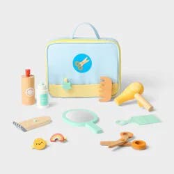 Salon Play Set - Gigglescape™: Pretend Salon Accessories, Creative Thinking, Play Hair Styling, Ages 3+