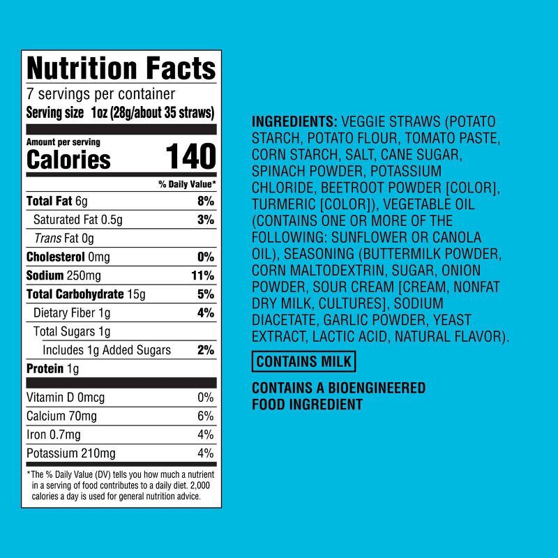 slide 4 of 4, Ranch Veggie Straws - 7oz - Good & Gather™, 7 oz