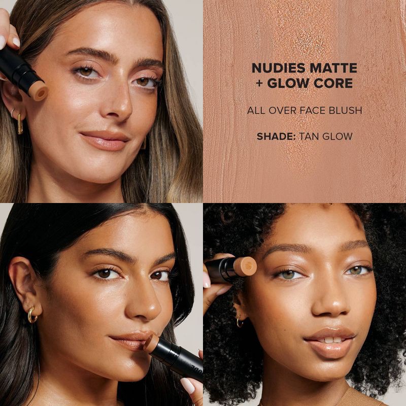 slide 3 of 10, NUDESTIX Matte + Glow Core - Tan Glow - 0.21oz - Ulta Beauty, 0.21 oz