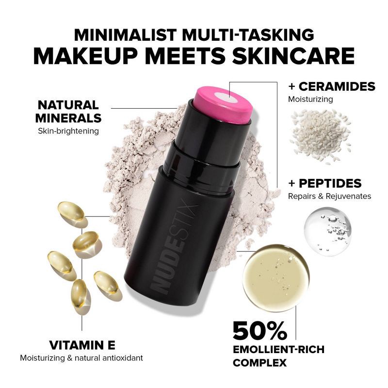 slide 4 of 10, NUDESTIX Matte + Glow Core - Tan Glow - 0.21oz - Ulta Beauty, 0.21 oz