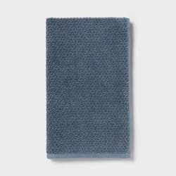 Dot Textured Hand Towel Blue - Threshold™