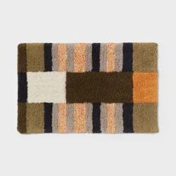 20"x30" Modern Colorblock Tufted Bath Rug - Threshold™