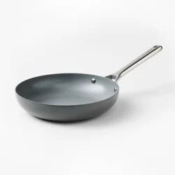 10" Nonstick Ceramic Coated Aluminum Fry Pan Dark Gray - Figmint™