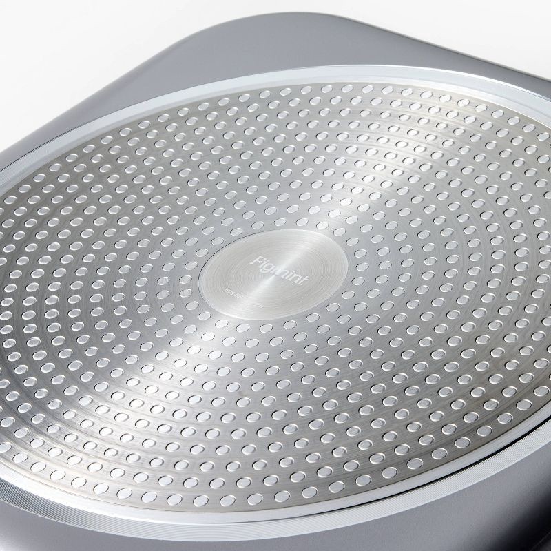 slide 4 of 5, Nonstick Ceramic Single Burner Griddle Pan Dark Gray - Figmint™, 1 ct