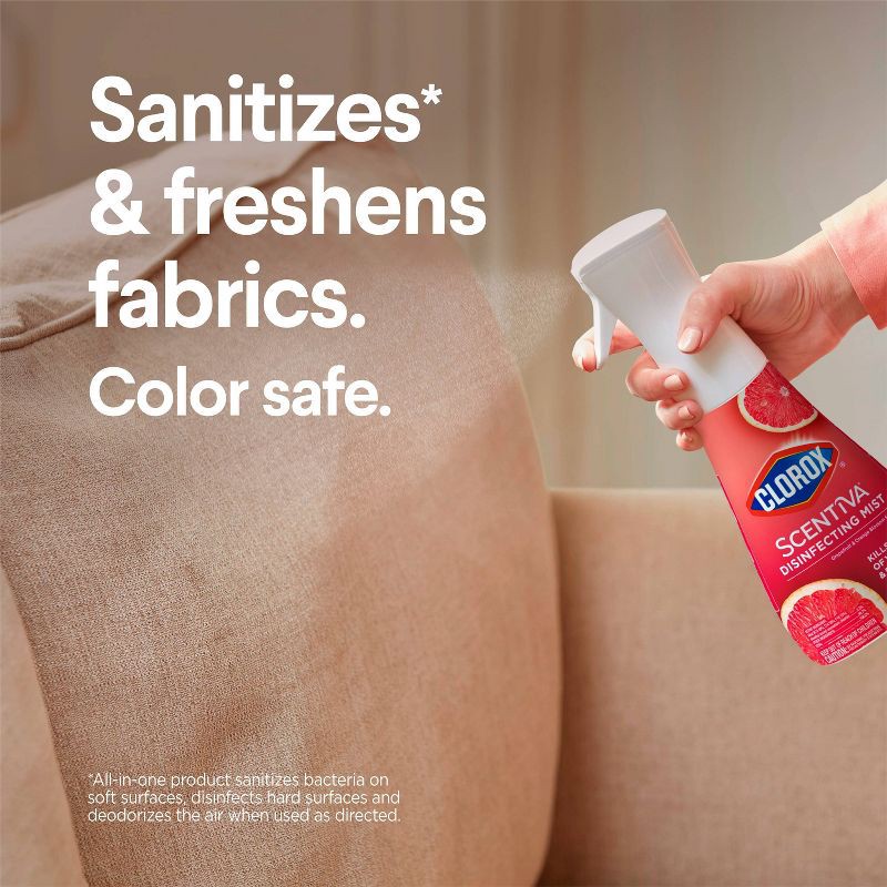 slide 13 of 14, Clorox Scentiva Grapefruit & Orange Blossom Disinfecting Mist - 16 fl oz, 16 fl oz