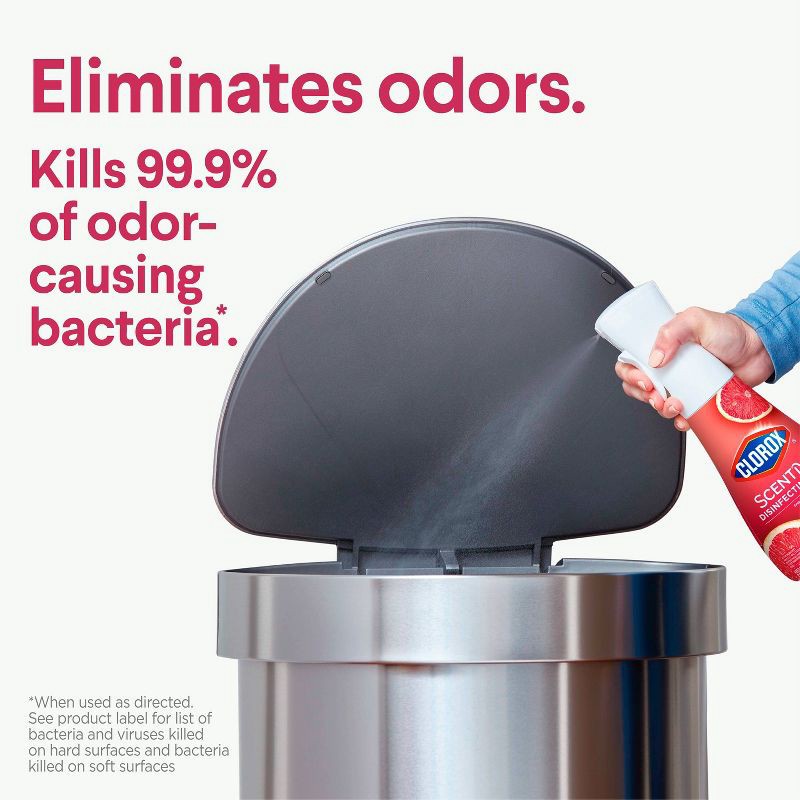 slide 7 of 14, Clorox Scentiva Grapefruit & Orange Blossom Disinfecting Mist - 16 fl oz, 16 fl oz