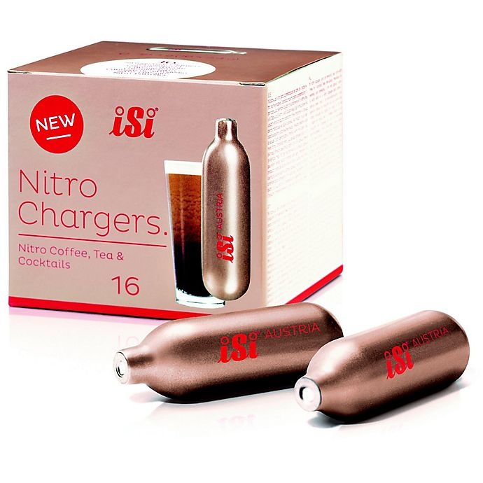 slide 1 of 1, iSi Nitro Coffee Chargers - Bronze, 16 ct