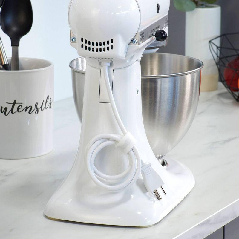 slide 7 of 7, Wrap-It 20pk 5" and 8" Storage Self-Gripping Cable Ties Black, 20 ct