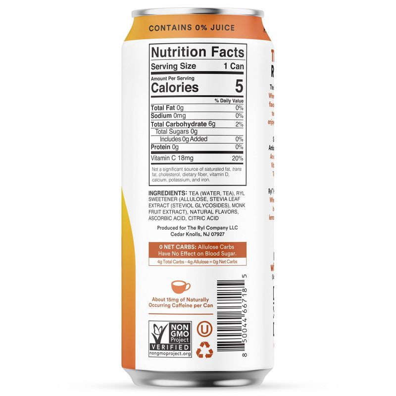 slide 2 of 5, Ryl Tea Half & Half Iced Tea - 16 fl oz Can, 16 fl oz