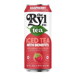Ryl Tea Raspberry Iced Tea - 16 fl oz Can