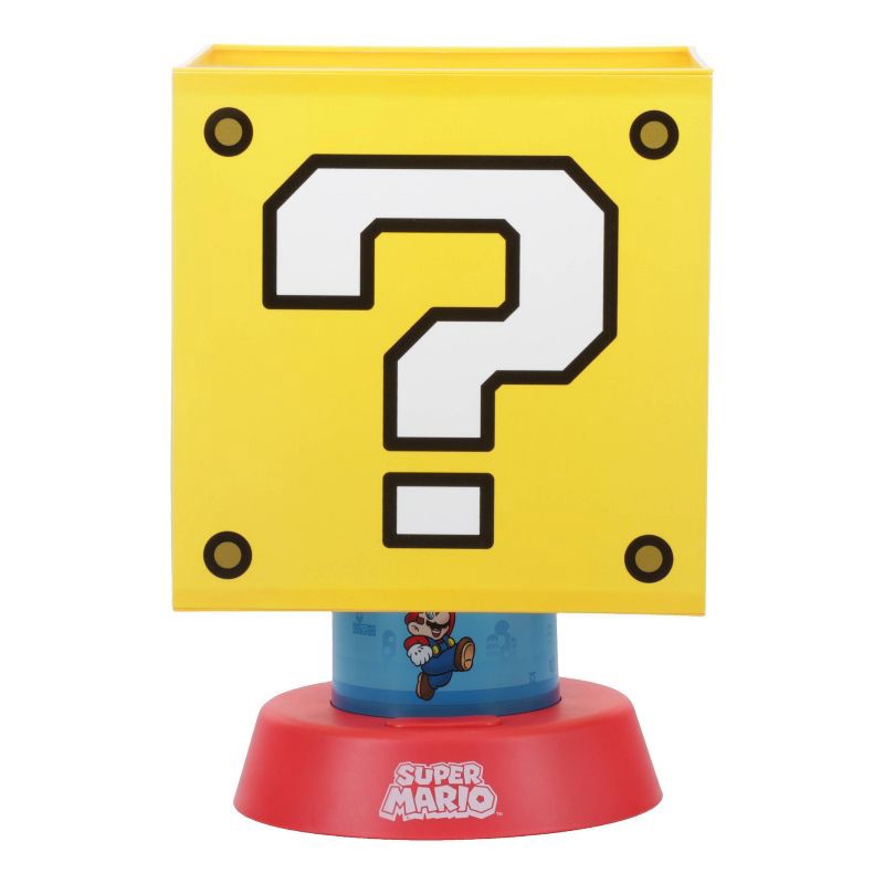slide 6 of 6, Mario Block LED Lamp (Includes LED Light Bulb) - Nintendo, 1 ct