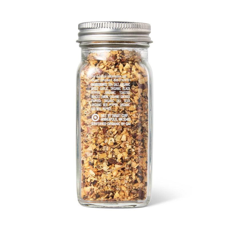 slide 3 of 3, Organic Steak Grilling Seasoning - 2.9oz - Good & Gather™, 2.9 oz