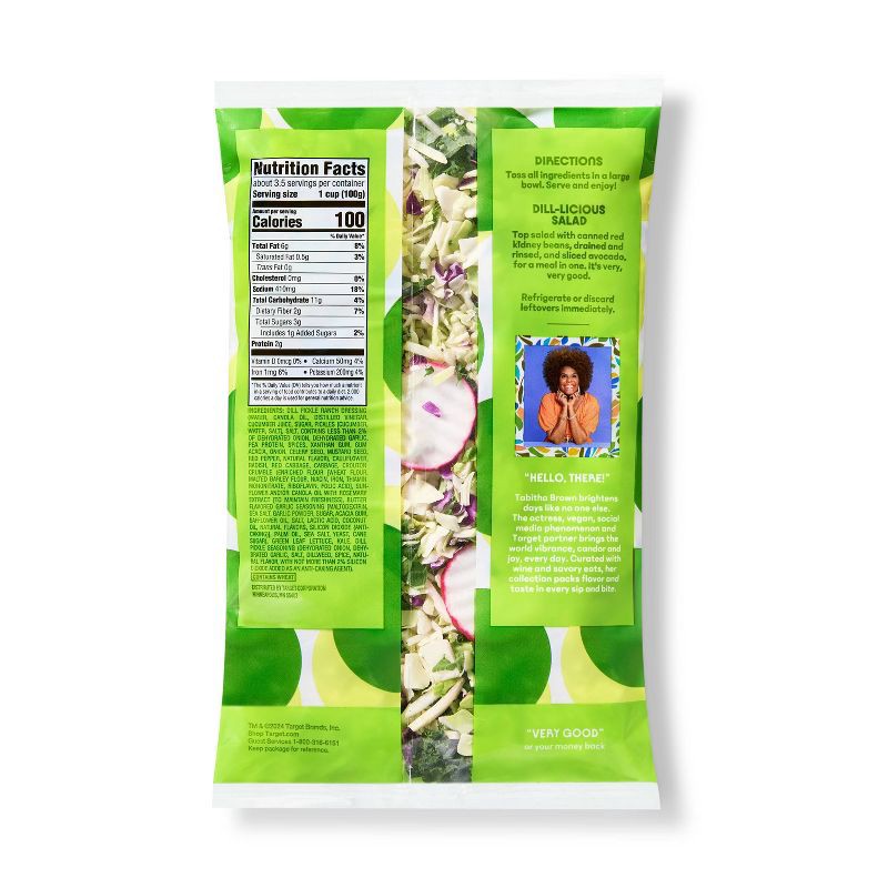 slide 3 of 3, Dill Pickle Chopped Salad Kit - 12.07oz - Tabitha Brown for Target, 12.07 oz