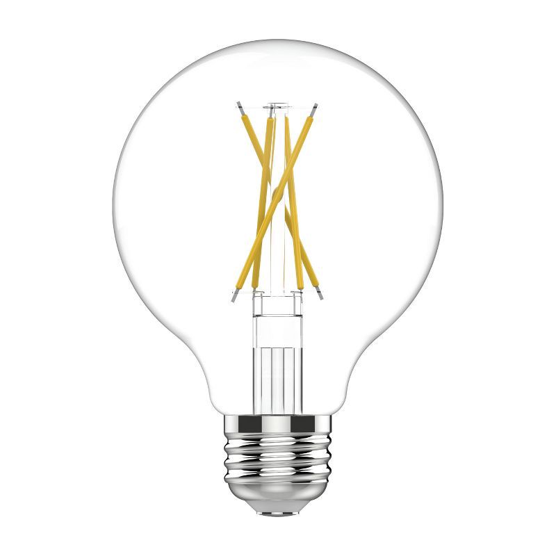 slide 2 of 3, GE Household Lighting GE 2pk 100W Ultra Bright G25 LED Globe Light Bulbs Daylight, 2 ct