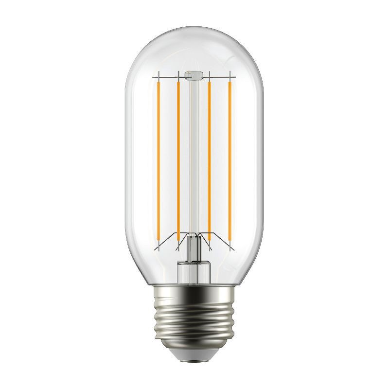 slide 2 of 8, GE Household Lighting GE 2pk 60W Relax T14 LED Light Bulbs Warm White, 2 ct