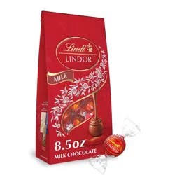 Lindt Lindor Milk Chocolate Candy Truffles - 8.5oz