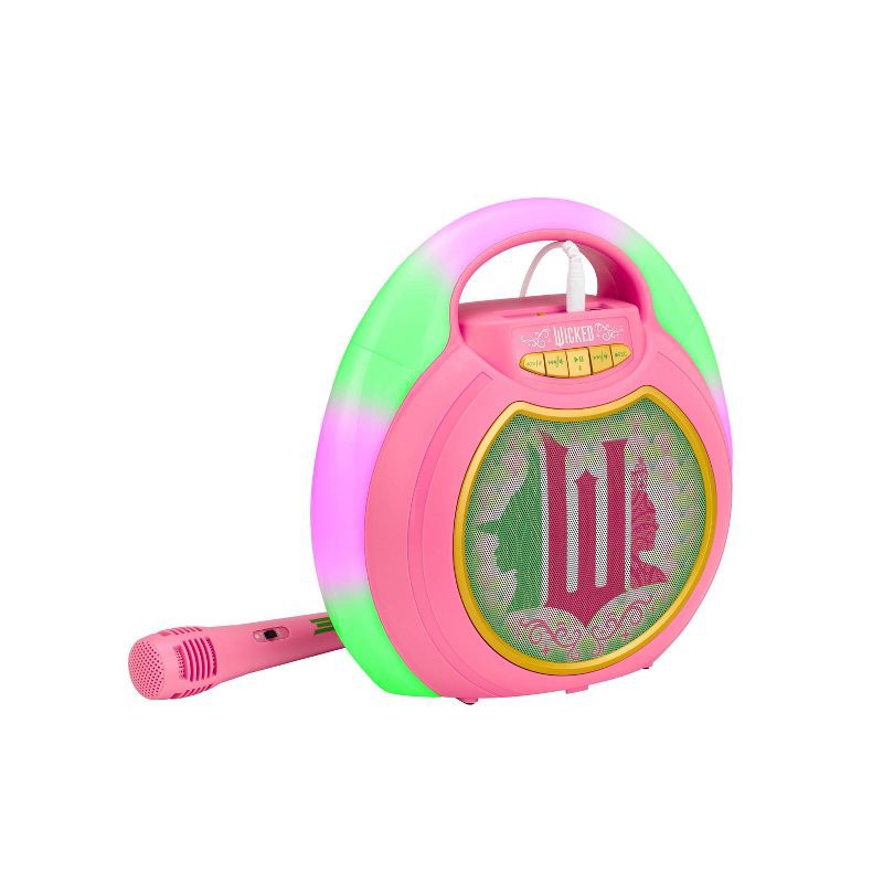 slide 6 of 7, Wicked Bluetooth MP3 Karaoke with Light Show, 1 ct