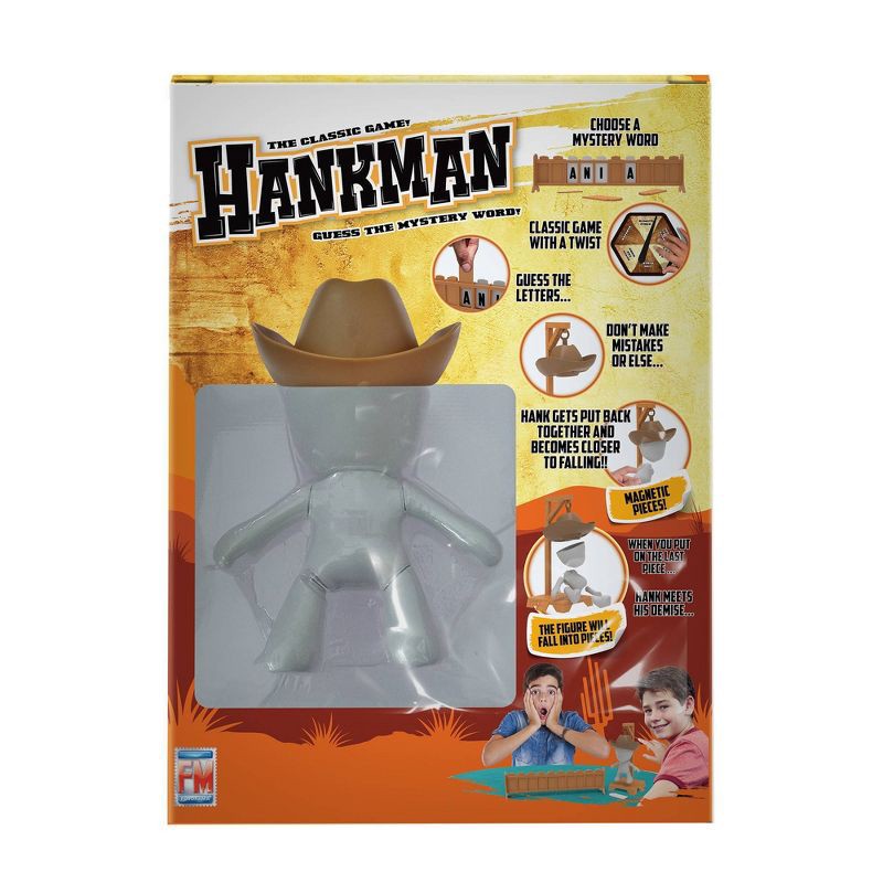 slide 3 of 5, Fotorama Hankman Guess The Mystery Word Hangman Game: Educational Reading Board for 2+ Players, 10-Minute Play, 1 ct