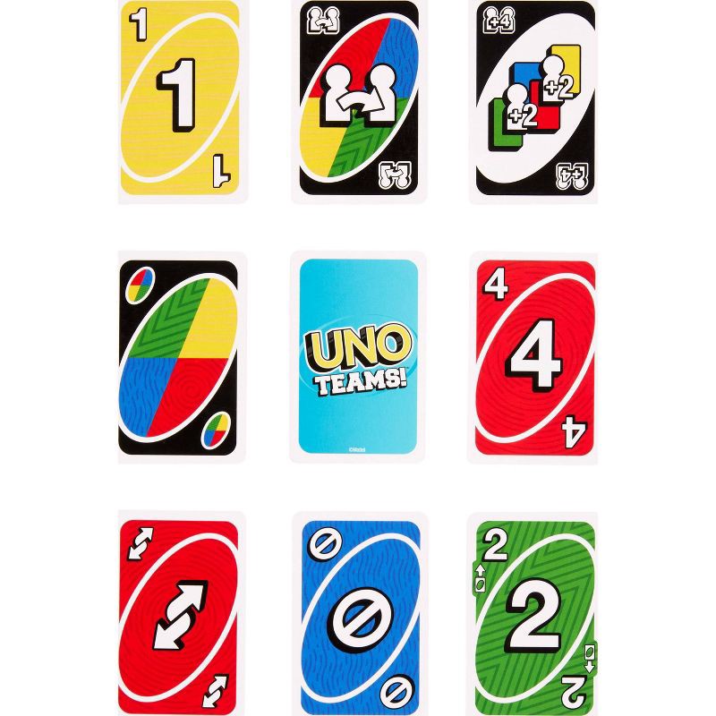 slide 6 of 6, UNO Teams Card Game, 1 ct