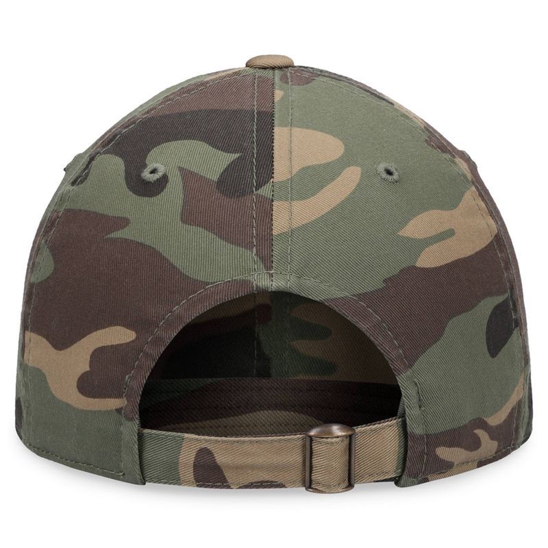 slide 4 of 4, NCAA Alabama Crimson Tide Unstructured Camo Hat: Cotton Adjustable Baseball Cap, 1 ct