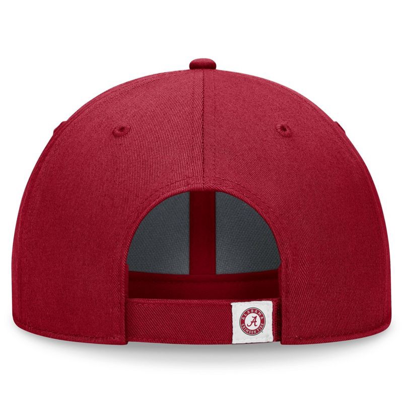 slide 4 of 4, NCAA Alabama Crimson Tide Structured Vapor Hat: Adjustable Cotton Baseball Cap, 1 ct