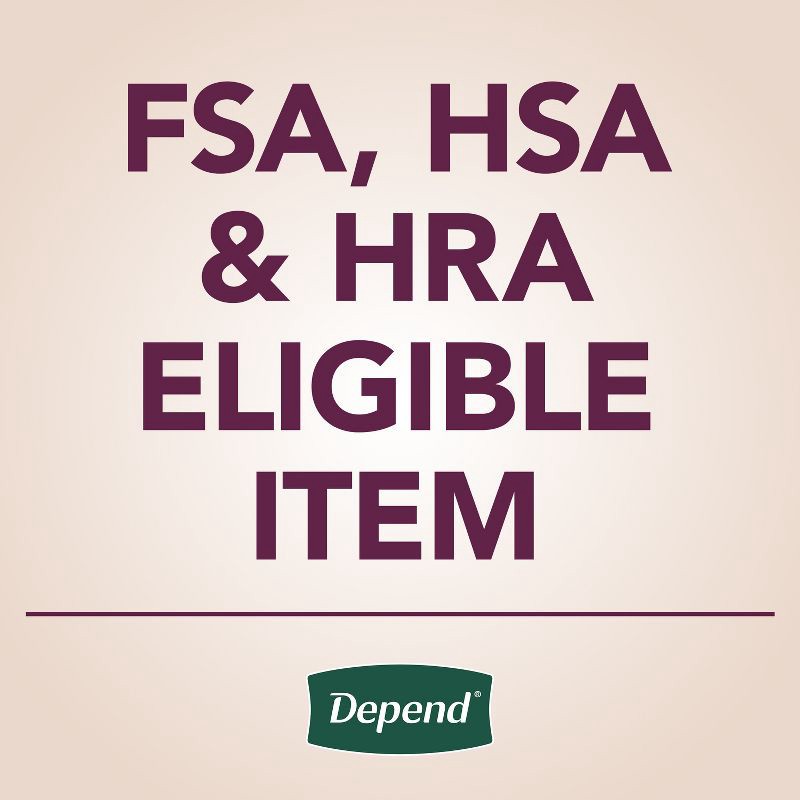 slide 9 of 9, Depend Silhouette Underwear for Women - Maximum Absorbency - M - Pink - 14ct, 14 ct