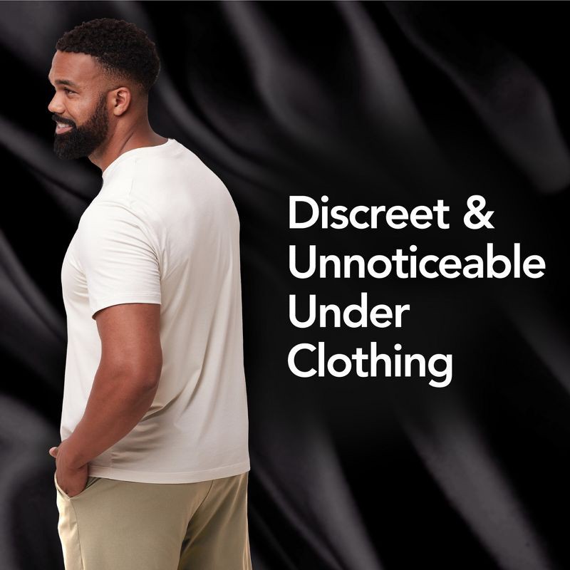 slide 7 of 8, Depend Real Fit Men's Disposable Incontinence Underwear - Small/Medium - Gray - 14ct, 14 ct