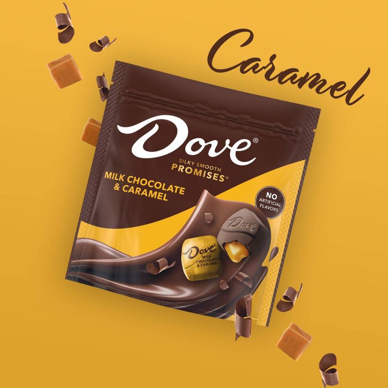 slide 9 of 9, Dove Chocolate Dove Promises Milk Chocolate & Caramel Candy - 6.74oz, 6.74 oz