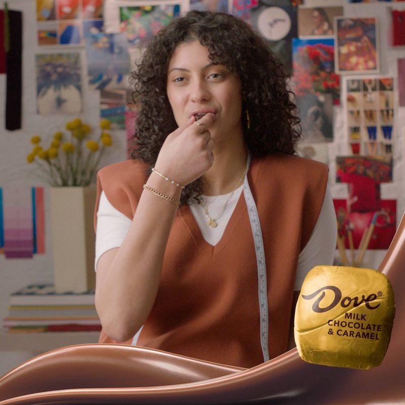 slide 7 of 9, Dove Chocolate Dove Promises Milk Chocolate & Caramel Candy - 6.74oz, 6.74 oz