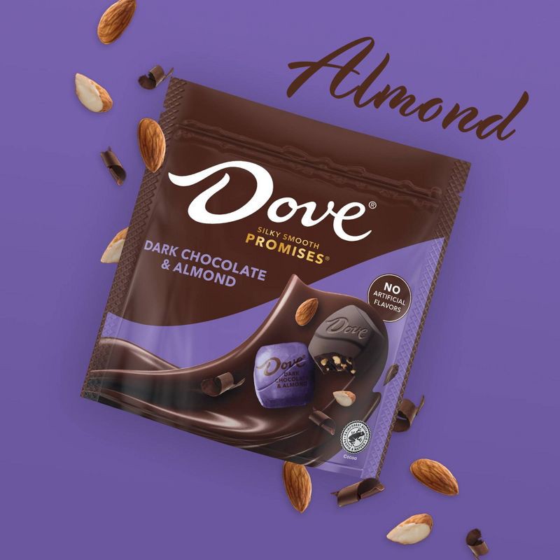 slide 2 of 8, Dove Chocolate Dove Promises Dark Chocolate & Almond Candy - 6.74oz, 6.74 oz