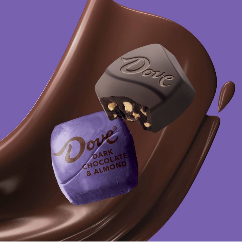 slide 3 of 8, Dove Chocolate Dove Promises Dark Chocolate & Almond Candy - 6.74oz, 6.74 oz