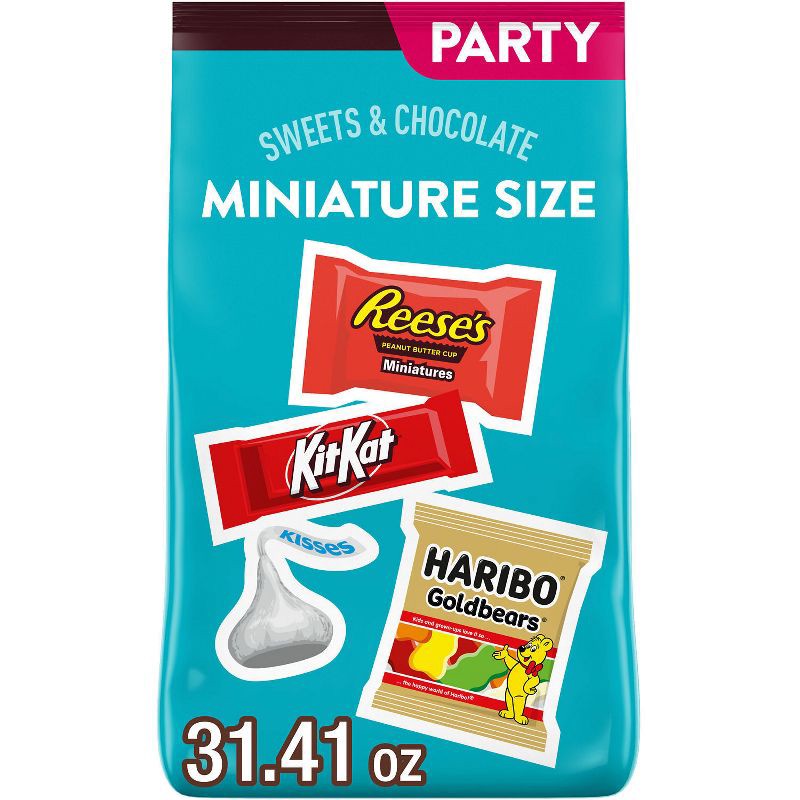 slide 1 of 7, Hershey's Chocolate and Sweets Assorted Party Bag Candy - 31.41oz, 31.41 oz
