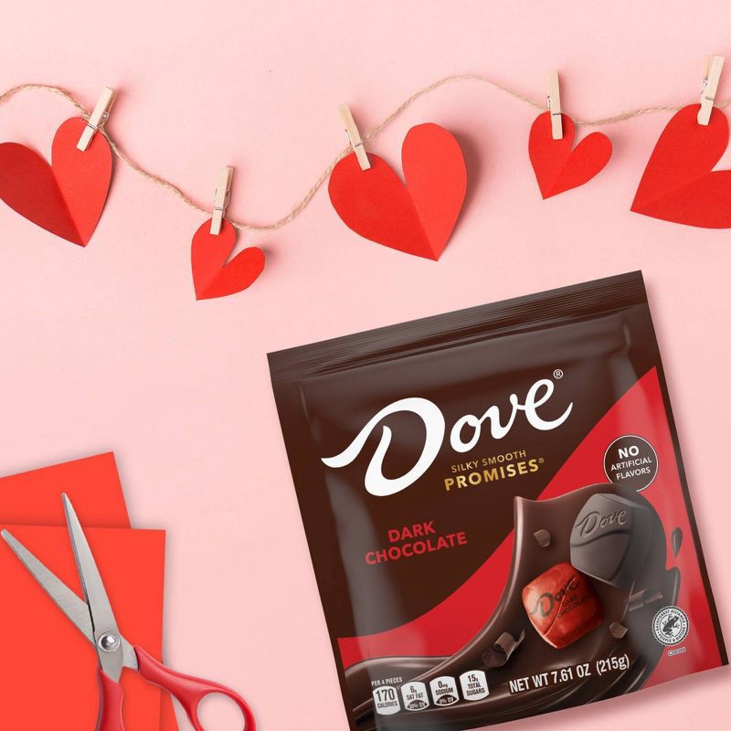 slide 4 of 9, Dove Chocolate Dove Promises Dark Chocolate Candy - 7.61oz, 7.61 oz