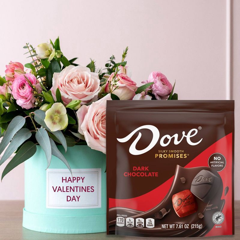 slide 6 of 9, Dove Chocolate Dove Promises Dark Chocolate Candy - 7.61oz, 7.61 oz