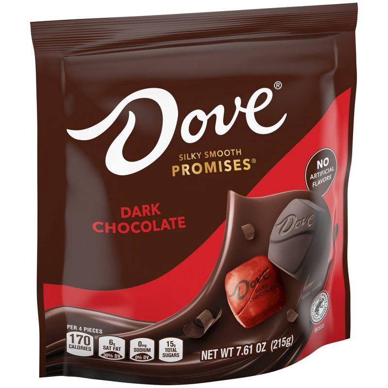 slide 8 of 9, Dove Chocolate Dove Promises Dark Chocolate Candy - 7.61oz, 7.61 oz