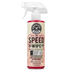 Chemical Guys Speed Wipe Quick Detailer: Liquid Car Cleaner & Detailing Supplies, Unscented Automotive Cleaning Kit