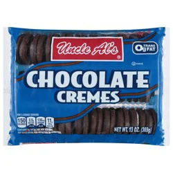 Uncle Al''s Chocolate Cremes Cookies 13 oz